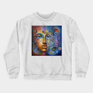 Multidimensional Illusions Crewneck Sweatshirt